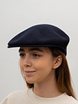 Кепка KANGOL арт. 0258BC Wool 504 (темно-синий)
